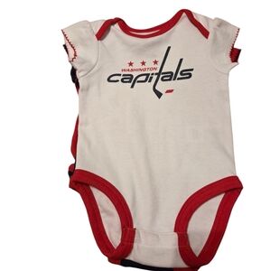 Washington Capitals Nhl 3 Pack Girls Onesies
